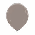 12" Cattex Premium Lead Grey Latex Balloons (50 Per Bag)