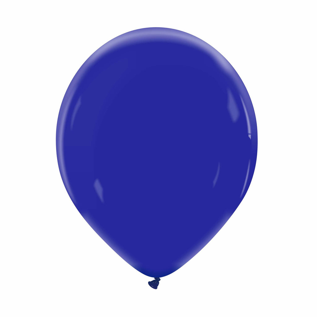 12" Cattex Premium Navy Blue Latex Balloons (50 Per Bag)