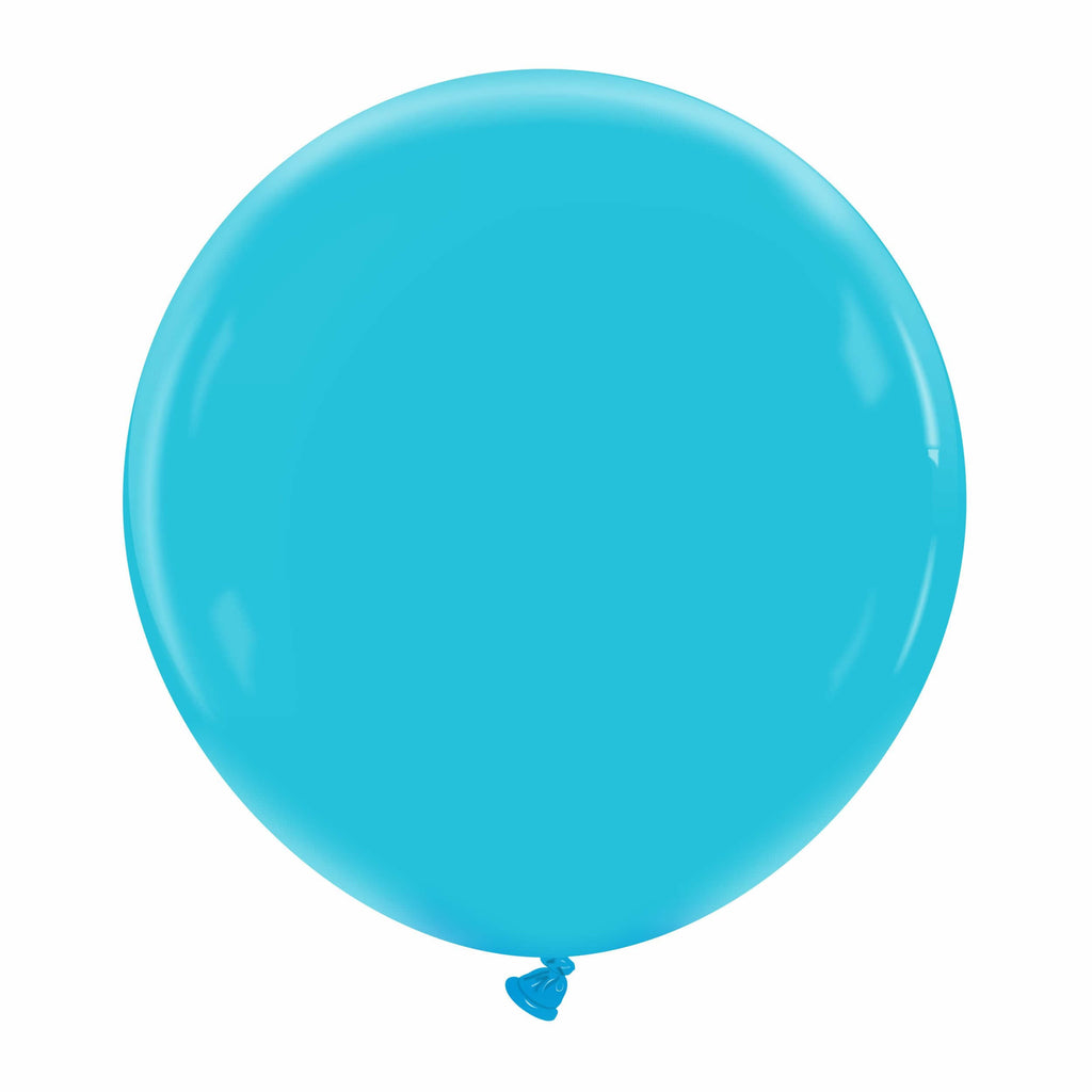 24" Cattex Premium Azure Latex Balloons (1 Per Bag)