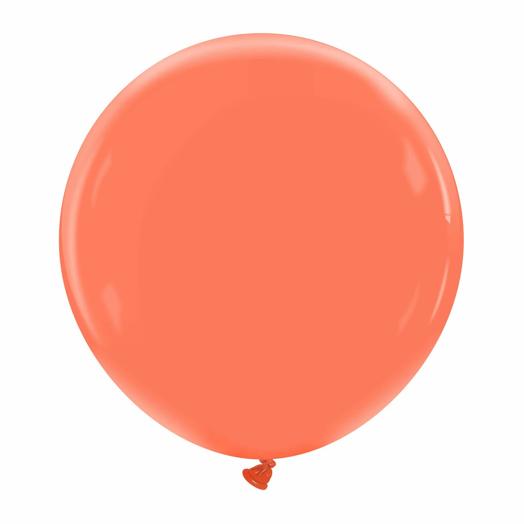 24" Cattex Premium Coral Latex Balloons (1 Per Bag)
