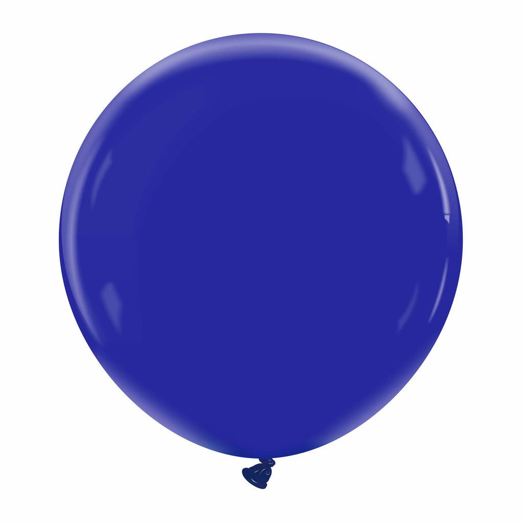 24" Cattex Premium Navy Blue Latex Balloons (1 Per Bag)