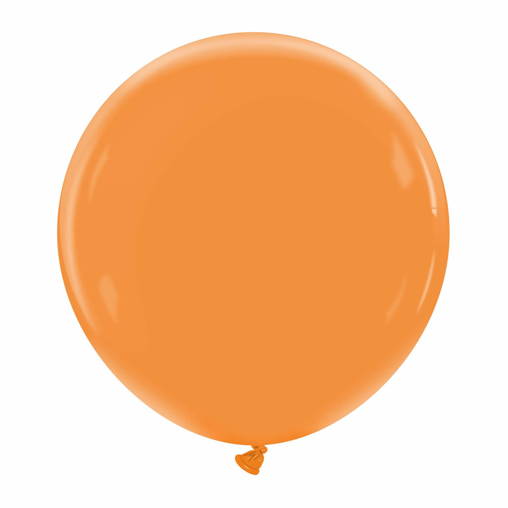 24" Cattex Premium Pumpkin Latex Balloons (1 Per Bag)