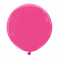 24" Cattex Premium Raspberry Latex Balloons (1 Per Bag)