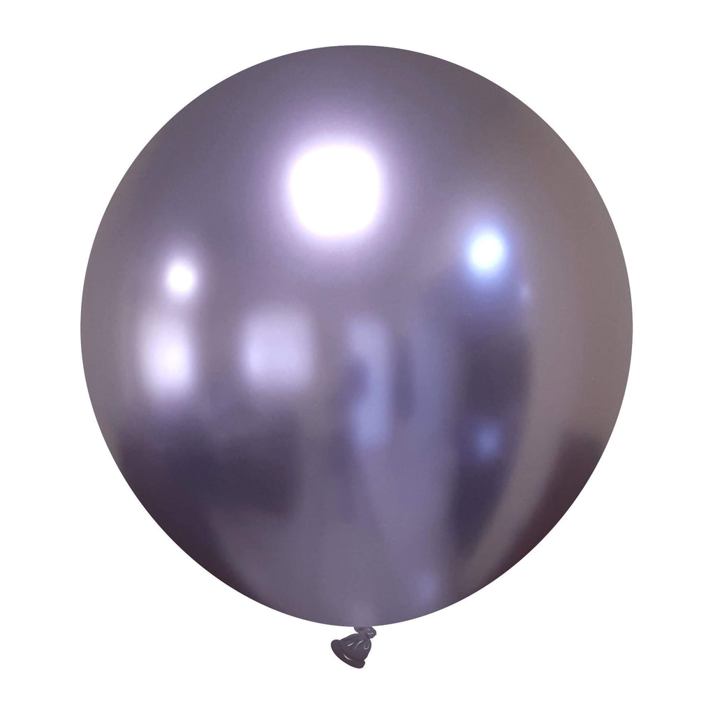 24" Cattex Titanium Lilac Latex Balloons (1 Per Bag)
