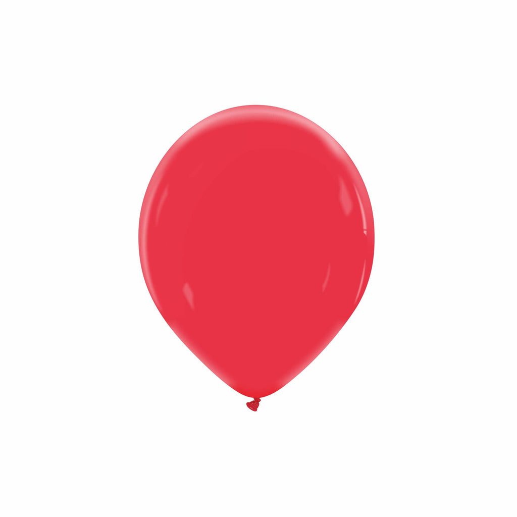 5" Cattex Premium Cherry red Latex Balloons (100 Per Bag)