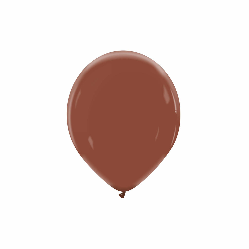5" Cattex Premium Chocolate Latex Balloons (100 Per Bag)