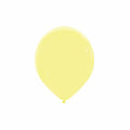 5" Cattex Premium Lemon Cream Latex Balloons (100 Per Bag)