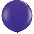 36" Qualatex Latex Balloons (2 Pack) Jewel Quartz Purple