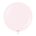 24 Inch Kalisan Balloons Latex Standard Macaron Pale Pink 5 Pack