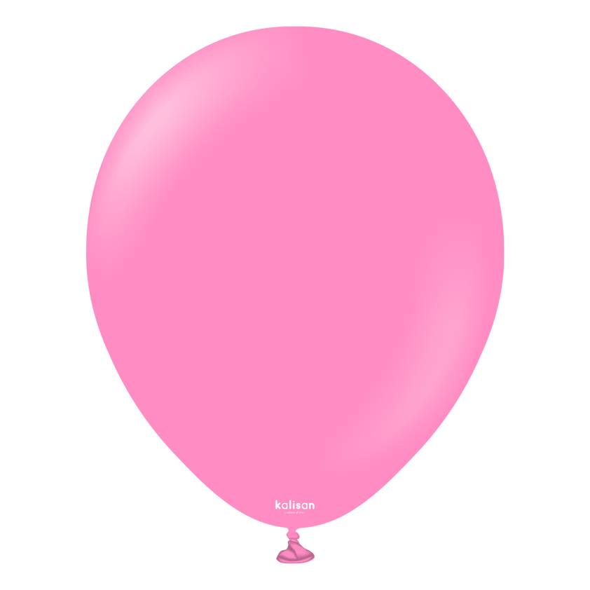 18" Kalisan Latex Balloons Standard Queen Pink (25 Per Bag) – Bargain ...