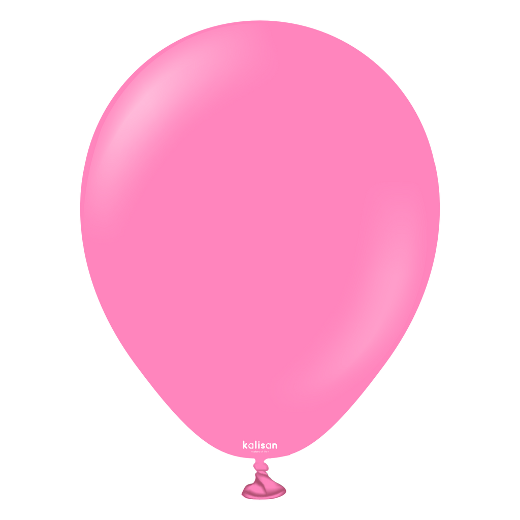 5 Inch Kalisan Balloons Latex Standard Queen Pink 50 Pack