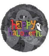 31" Happy Halloween Ghost Balloon