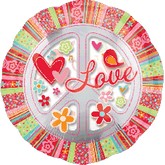 32" SuperShape Love & Peace Sign Balloon