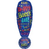 Happy Bosses Day Exclamation Mark Balloon