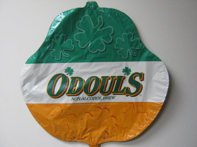 18" O'Douls Shamrock Shape Balloon