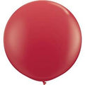 36" Qualatex Latex Balloons (2 Pack) Red