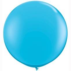 36" Qualatex Latex Balloons (2 Pack) Robin's Egg Blue